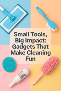 Small Tools, Big Impact: Gadgets That Make Cleaning Fun